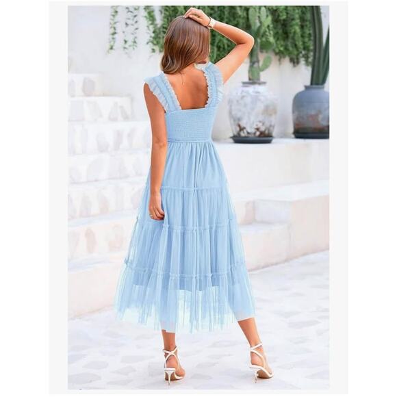 Sz M - Pretty Garden Tulle Dress - Picture 2 of 8